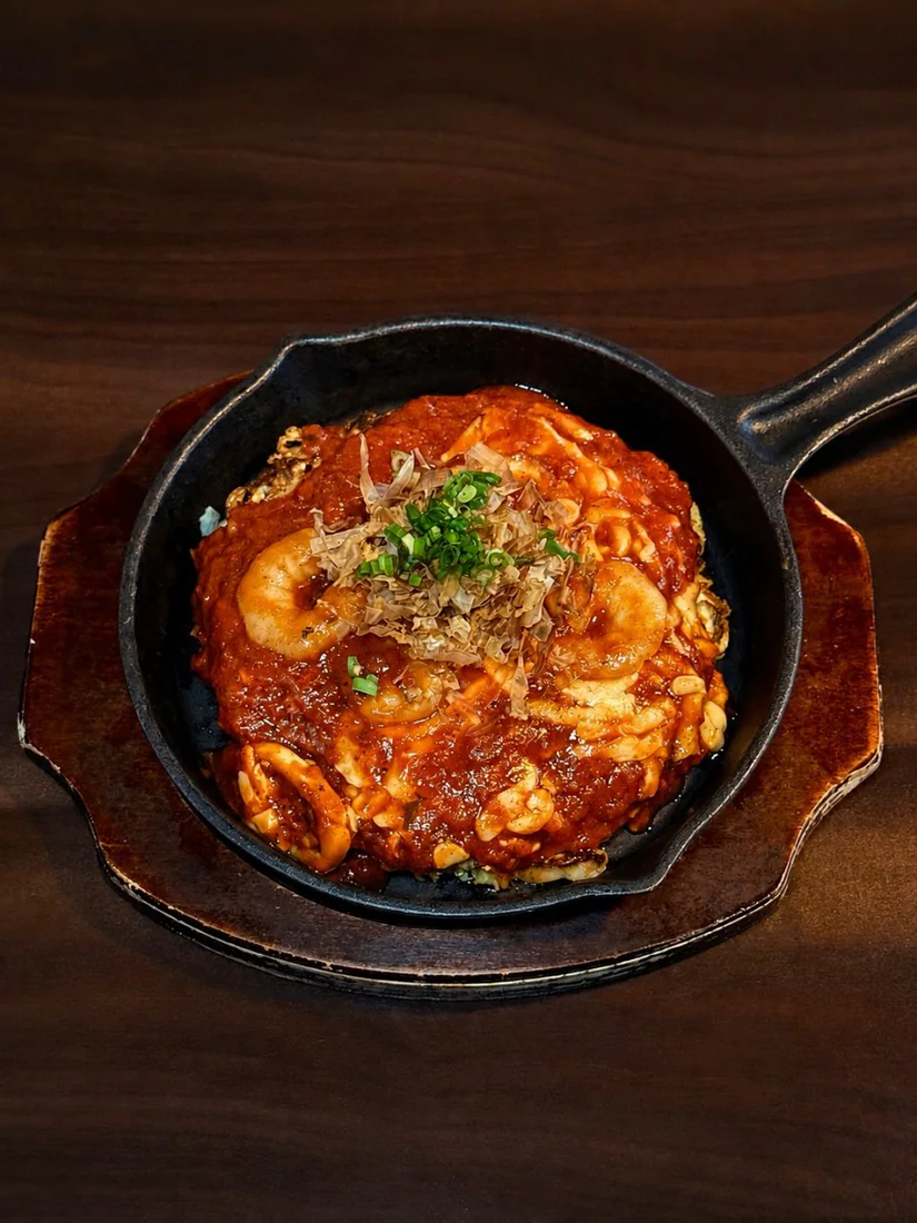 トマトお好み焼き (토마토 오코노미야끼)